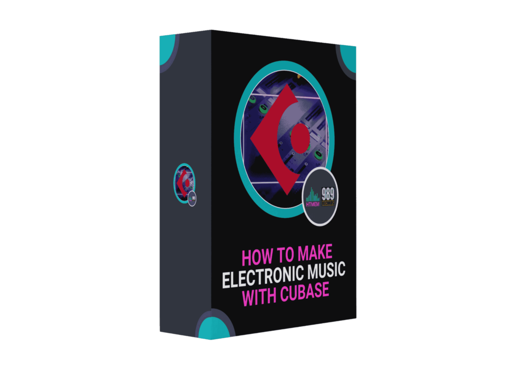 Learn how to make electronic music with Steinberg Cubase Mockup