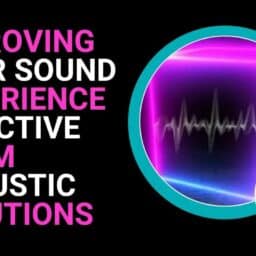 Improving Your Sound Experience with Effective Room Acoustic Solutions