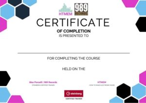 Certificate of Completion HTMEM New