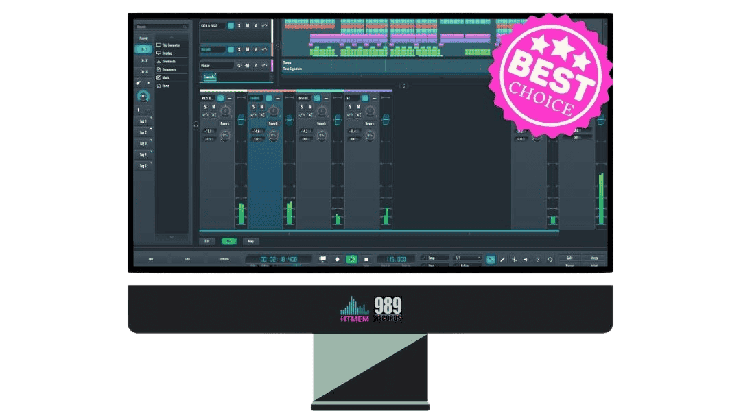 Soundbridge is Daw that Stands Out from the free daws list. Manage audio and midi files with ease.